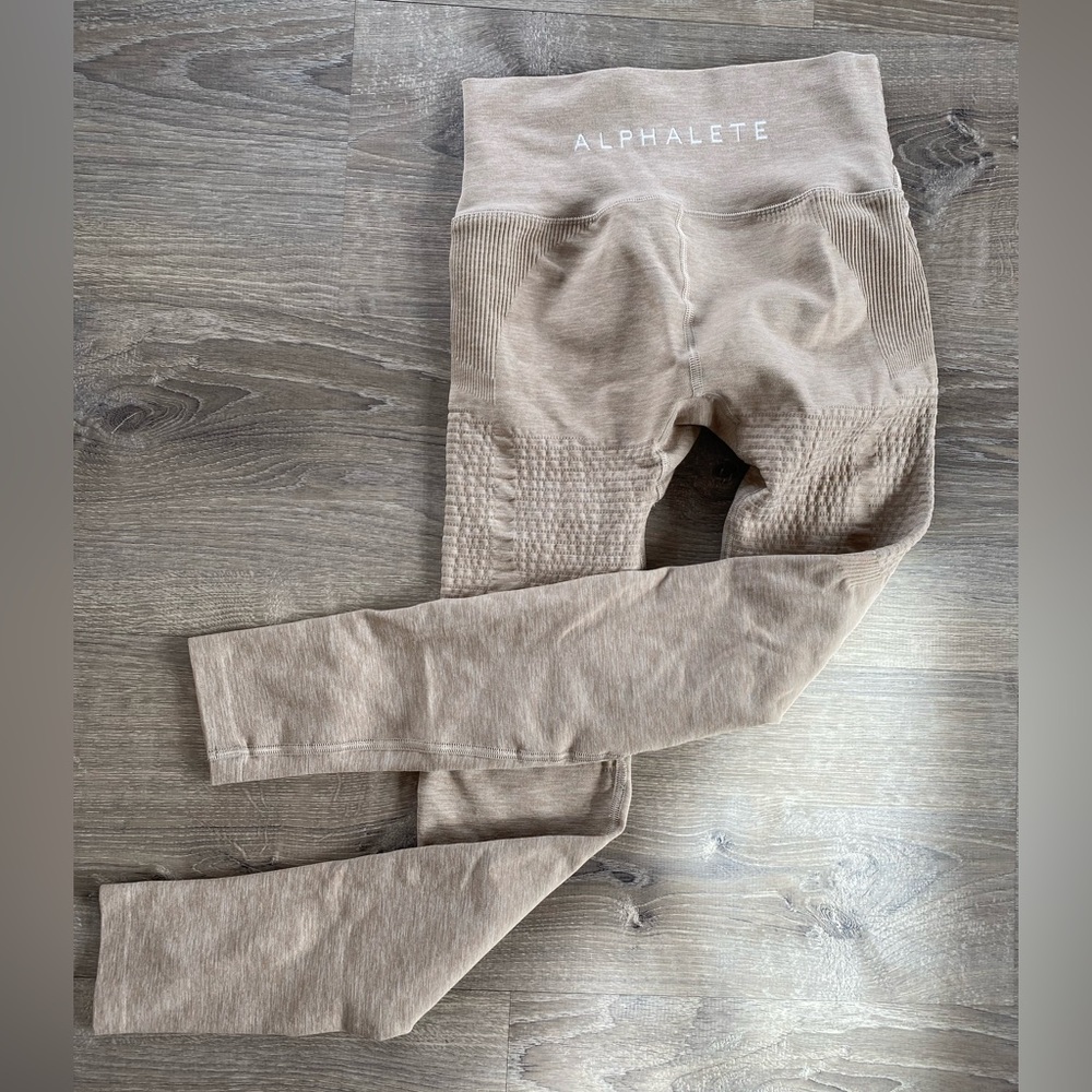 Alphalete Tan Halo Legging